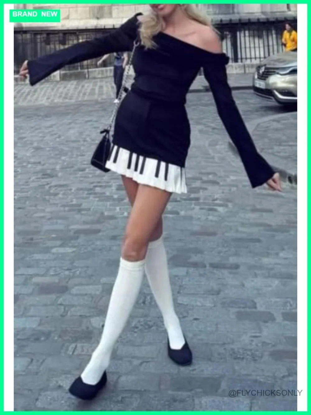 High Waisted Pleated Mini Skirt Y2k Harajuku Aesthetic Grunge